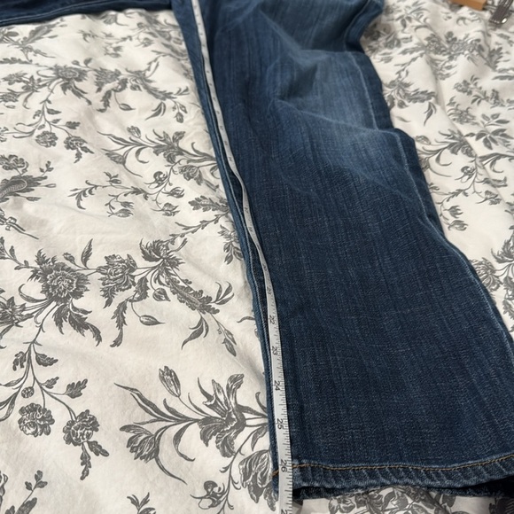 Citizens of Humanity Dark Wash Straight Leg Jeans - Picture 9 of 10